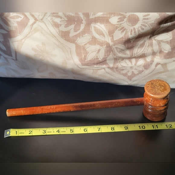 Vintage Wooden Gavel - Picture 3 of 8